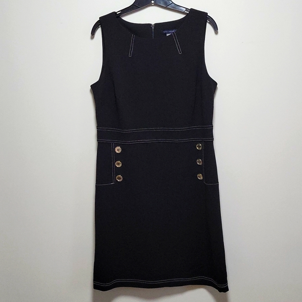 Tommy Hilfiger Black Sleeveless Dress